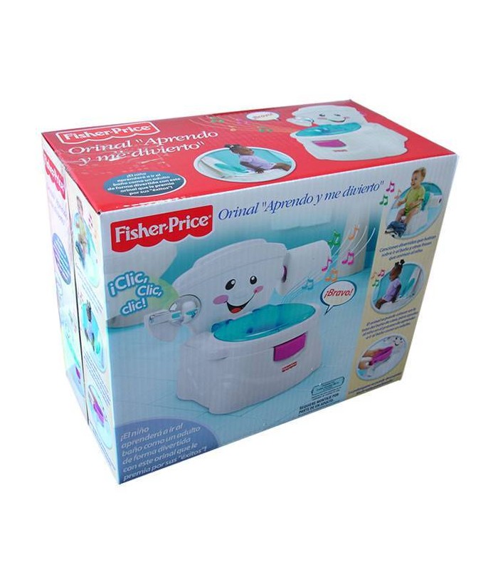 Fisher-Price Orinal aprendo y me divierto, orinal para bebé +1 año (Mattel  P4325)