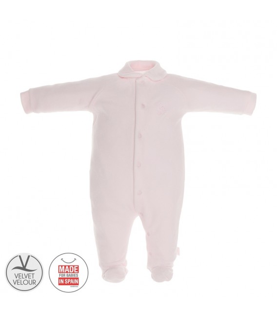 Pelele invierno bebe terciopelo 281 CAMBRASS