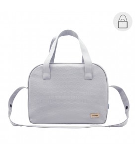 Bolso maternal prome Luxy gris Cambrass