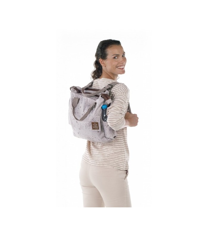 bolso-mochila-away-jane ideal para el cochecito y para trasladar las  cositas de bebé como mochila