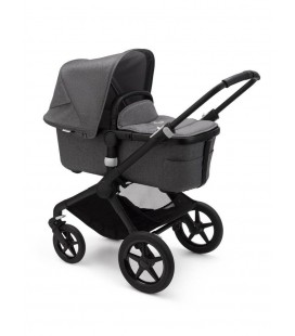 BUGABOO FOX 2 chasis NEGRO pack Estilo GRIS MELANGE