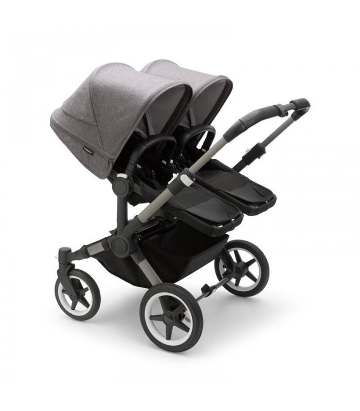 Carrito Bugaboo Donkey 5 Gemelar con capazo y silla