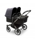  Bugaboo Donkey 5 Twin Gemelar graphite negro azul tormenta