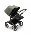  Bugaboo Donkey 5 Twin Gemelar graphite negro verde bosque