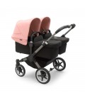  Bugaboo Donkey 5 Twin Gemelar graphite negro rosa amanecer