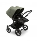 Bugaboo Donkey 5 Twin Gemelar negro negro verde bosque