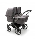  Bugaboo Donkey 5 Twin Gemelar graphite gris melange gris melange