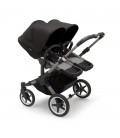  Bugaboo Donkey 5 Twin Gemelar graphite gris melange negro