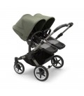  Bugaboo Donkey 5 Twin Gemelar graphite gris melange verde bosque