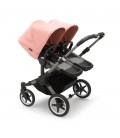  Bugaboo Donkey 5 Twin Gemelar graphite gris melange rosa amanecer