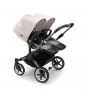  Bugaboo Donkey 5 Twin Gemelar graphite gris melange blanco niebla