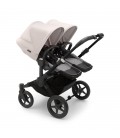 Bugaboo Donkey 5 Twin Gemelar negro gris melange blanco niebla