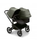  Bugaboo Donkey 5 duo negro negro verde bosque