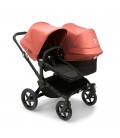  Bugaboo Donkey 5 duo negro negro rojo amanecer