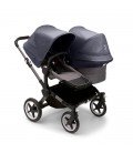  bugaboo-donkey-5-duo graphite gris melange azul tormenta