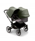  bugaboo-donkey-5-duo graphite gris melange verde bosque