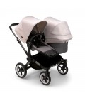  bugaboo-donkey-5-duo graphite gris melange blanco niebla