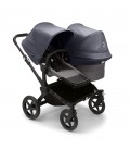  bugaboo-donkey-5-duo negro gris melange azul tormenta