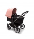 Bugaboo Donkey 5 Mono graphite negro rosa amanecer