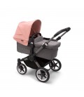  Bugaboo Donkey 5 Mono graphite gris melange rosa amanecer