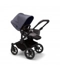 Bugaboo Donkey 5 Mono negro gris melange azul tormenta