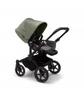 Bugaboo Donkey 5 Mono negro gris melange verde bosque