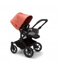 Bugaboo Donkey 5 Mono negro gris melange rojo amanecer