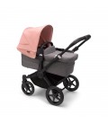 Bugaboo Donkey 5 Mono negro gris melange rosa amanecer