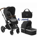 Cochecito Jane Kawai con capazo Micro PRO COLD BLACK