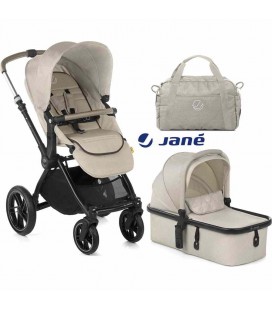 Cochecito Jane Kawai con capazo Micro PRO SAND