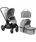 Jane Muum 2 piezas con capazo Micro PRO DIM GREY