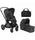 Jane Muum 2 piezas con capazo Micro PRO COLD BLACK