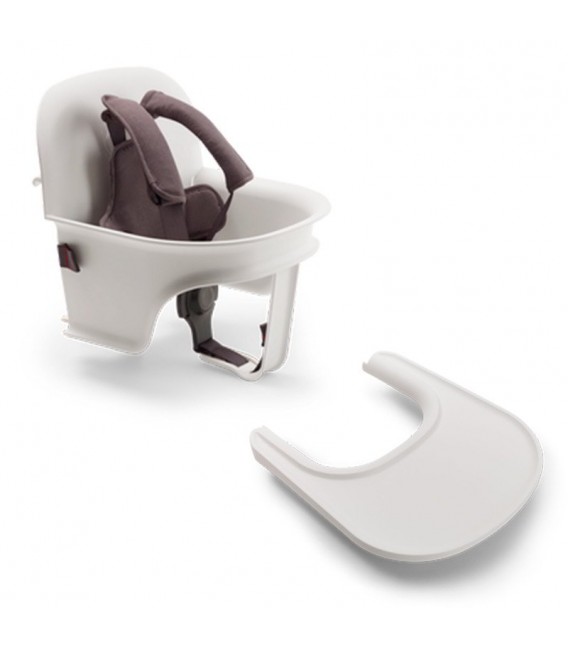 PACK BEBE CON BANDEJA BUGABOO GIRAFFE blanco blanco