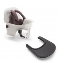 PACK BEBE CON BANDEJA BUGABOO GIRAFFE blanco gris