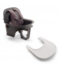 PACK BEBE CON BANDEJA BUGABOO GIRAFFE gris blanco