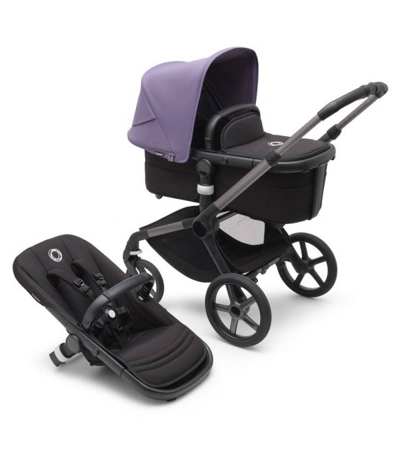 BUGABOO FOX 5 Graphite negro purpura astro