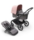 BUGABOO FOX 5 Negro Gris Rosa mañana