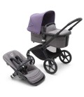 BUGABOO FOX 5 Negro Gris Purpura astro