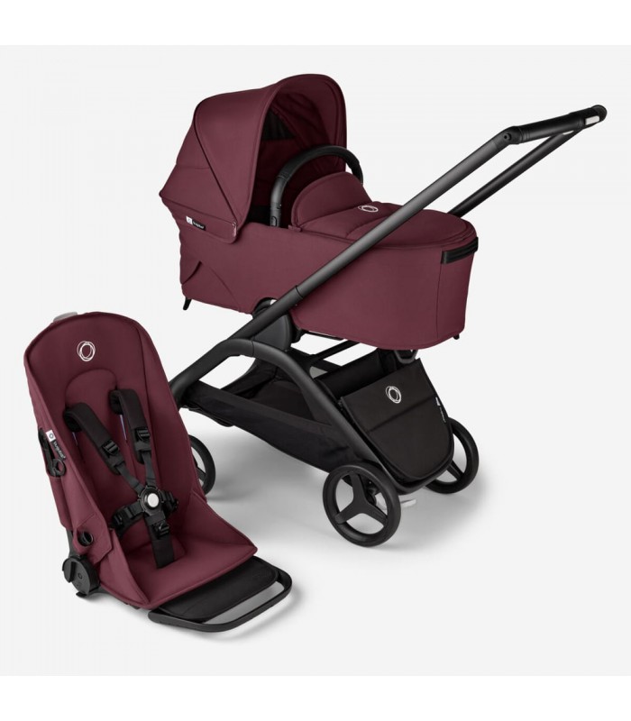 Bugaboo Dragonfly, completo Rojo Cereza (Dark Cherry)