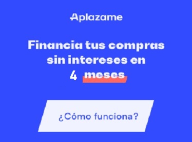 FINANCIAMOS 4 MESES SIN INTERESES