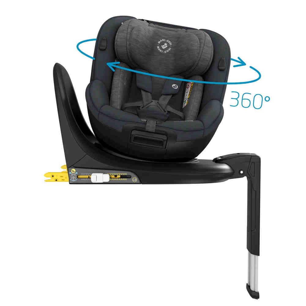 Nueva Silla de Coche Maxicosi Mica 360 Pro Authentic Black - MAXI-COSI